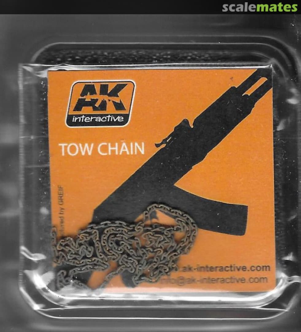 Boxart Tow Chain, rusty AK 229 AK Interactive Boxart Tow Chain, rusty AK 229 AK Interactive