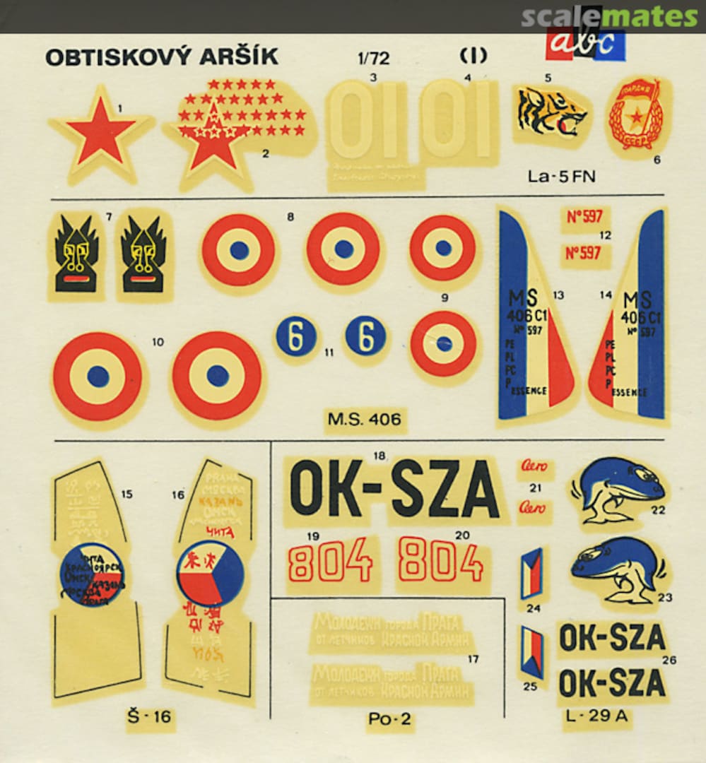 Boxart Obtiskový aršík 1 1 abc Boxart Obtiskový aršík 1 1 abc