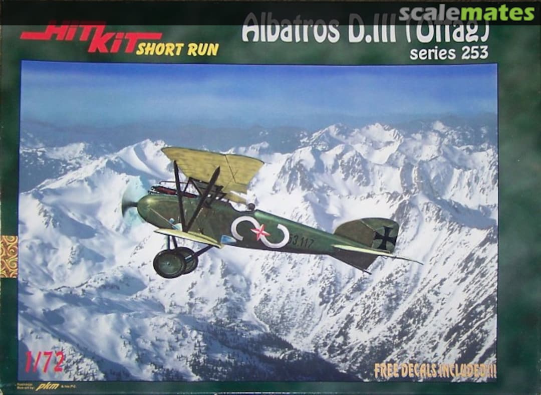 Boxart Albatros D.III (Öffag) series 253 HK005 Hit Kit Boxart Albatros D.III (Öffag) series 253 HK005 Hit Kit