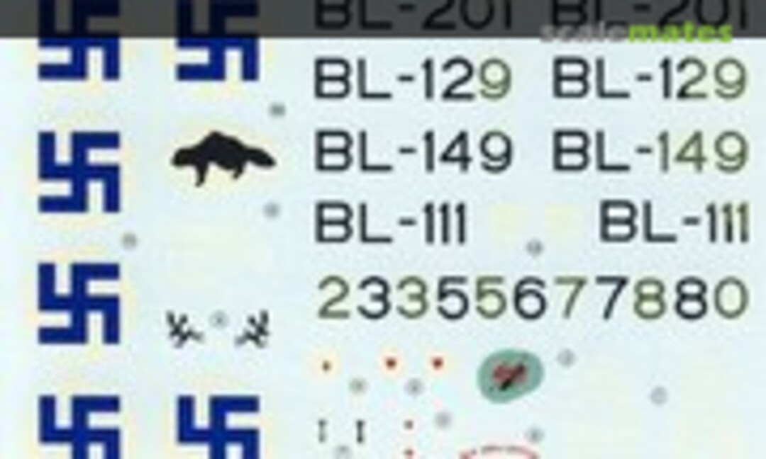 1:48 Bristol Blenheim Mk.I, II & IV in Finnish Air Force Service 1941-44 (InSCALE 72 AC031) AC031