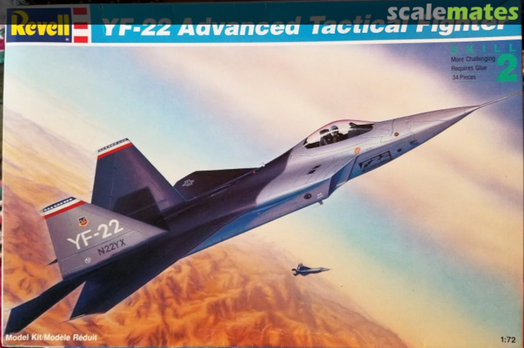 Boxart YF-22 Advanced Tactical Fighter 4461 Revell Boxart YF-22 Advanced Tactical Fighter 4461 Revell