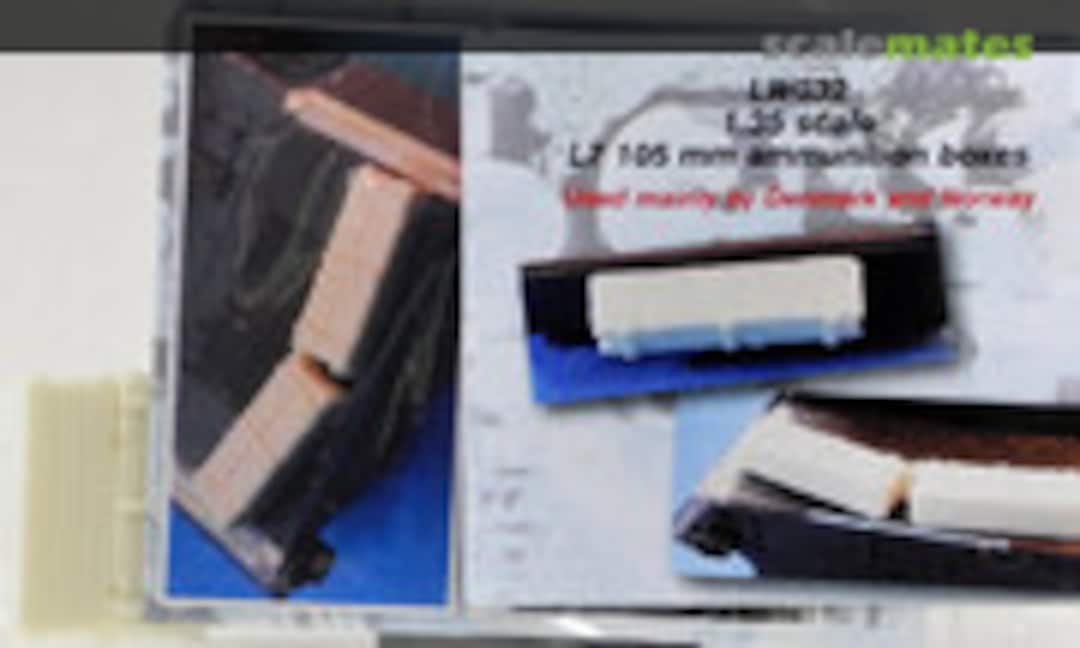 1:35 L7 105 mm Ammunition Boxes (Leopard Workshop LW032) LW032