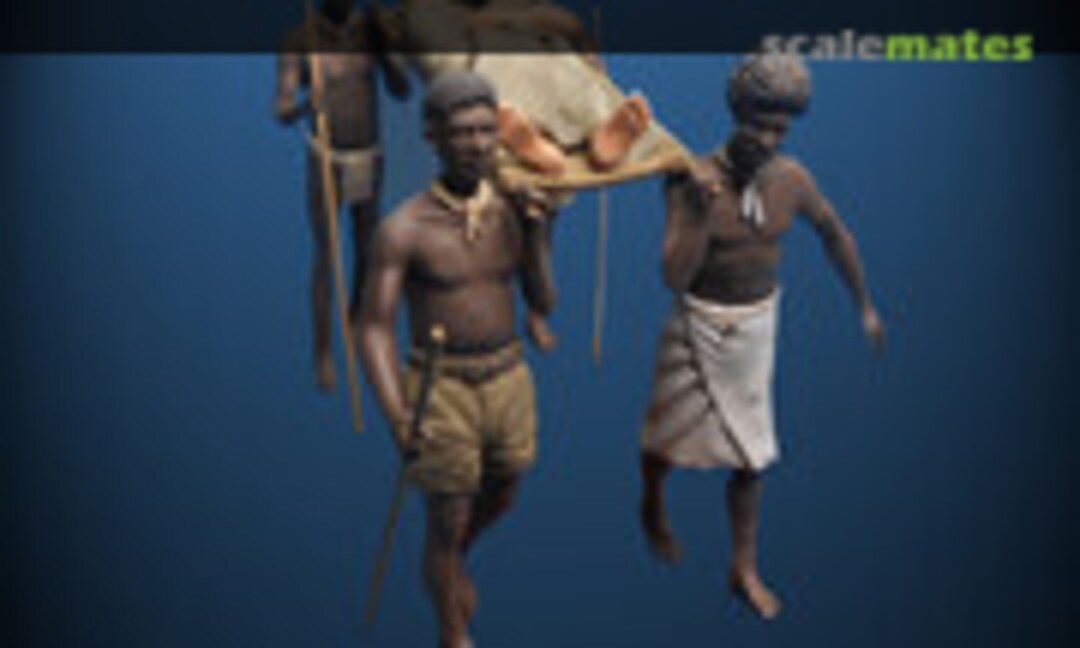 1:35 Fuzzy Wuzzy Stretcher bearer team (Callsign Models CS35072) CS35072