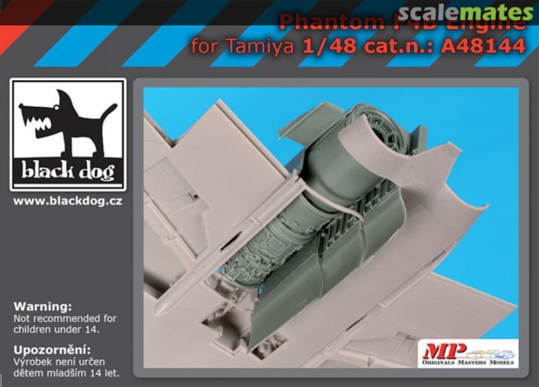 Boxart Phantom F4B Engine A48144 Black Dog Boxart Phantom F4B Engine A48144 Black Dog
