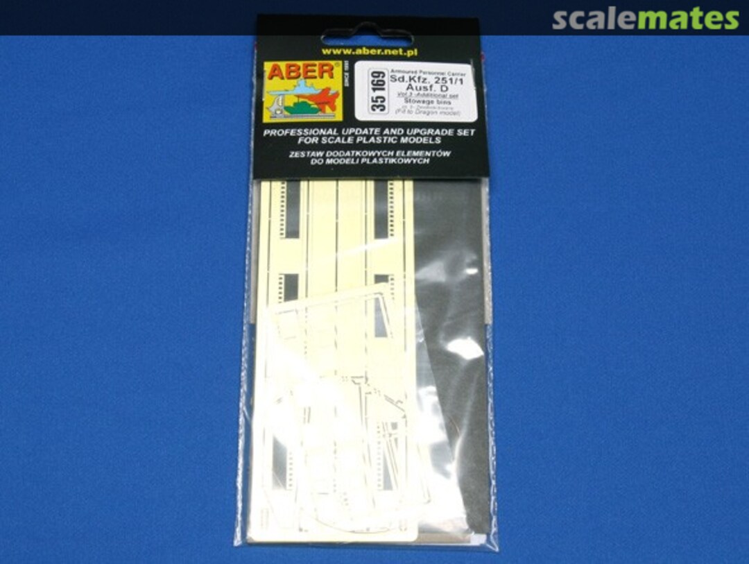 Boxart Sd.Kfz. 251/1 Ausf. D Vol. 3 - Stowage Bins 35169 Aber Boxart Sd.Kfz. 251/1 Ausf. D Vol. 3 - Stowage Bins 35169 Aber