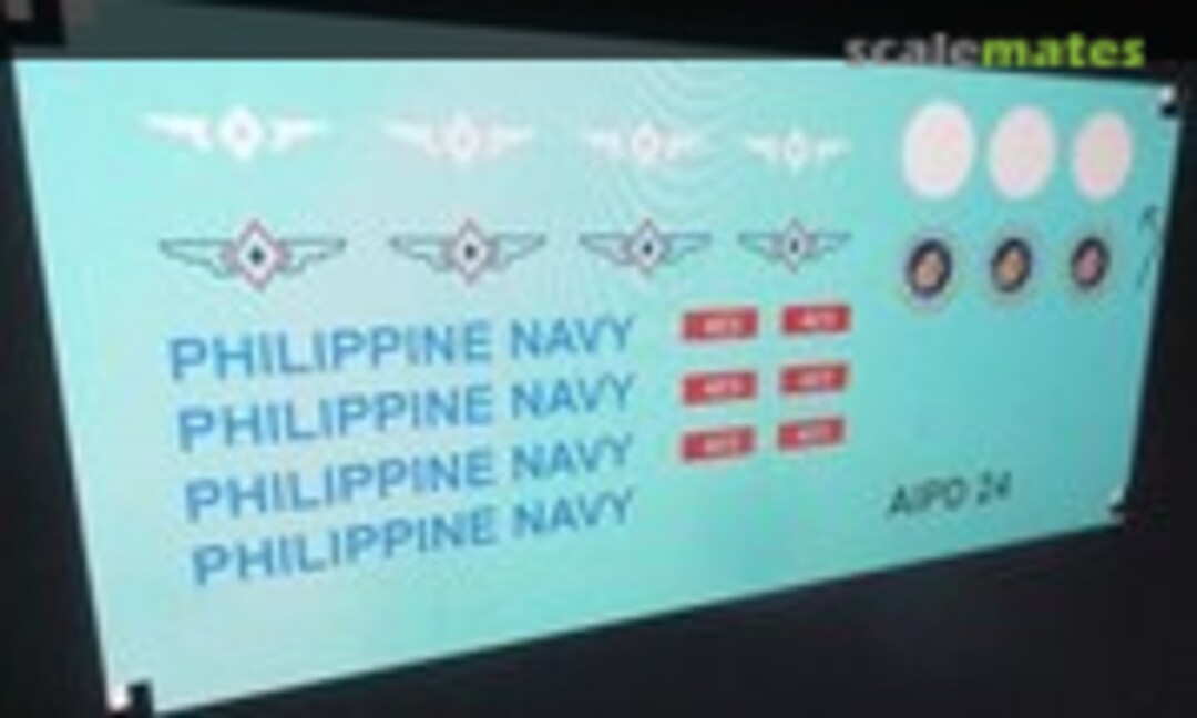 1:72 Robinson R22 helicopter, Philippines Navy (Aircraft in Plastic AIPD-24) AIPD-24