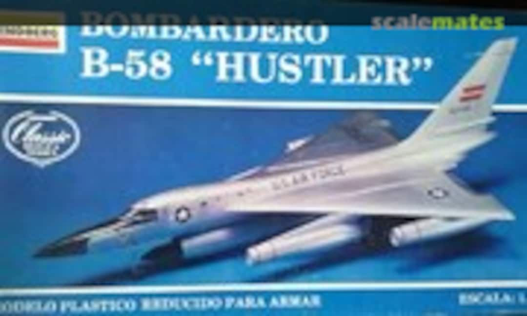 1:64 Bombardero B-58 &quot;Hustler&quot; (Lindberg Venezuela 5304)