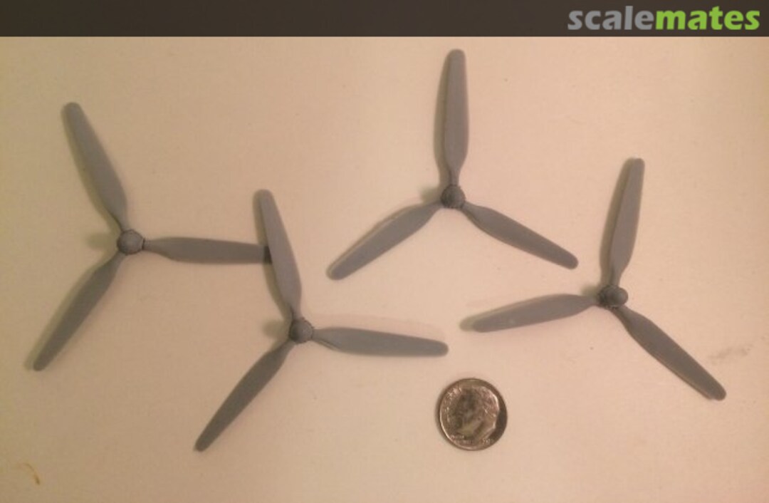 Boxart B-17 / B-24 Hamilton Electric Propeller Upgrade Set AC48048 RESIN2detail Boxart B-17 / B-24 Hamilton Electric Propeller Upgrade Set AC48048 RESIN2detail