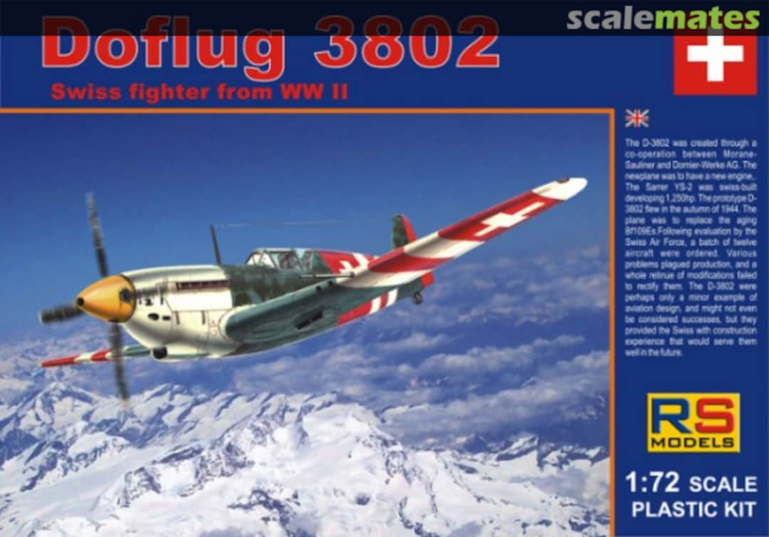 Boxart Doflug D 3802 92088 RS Models