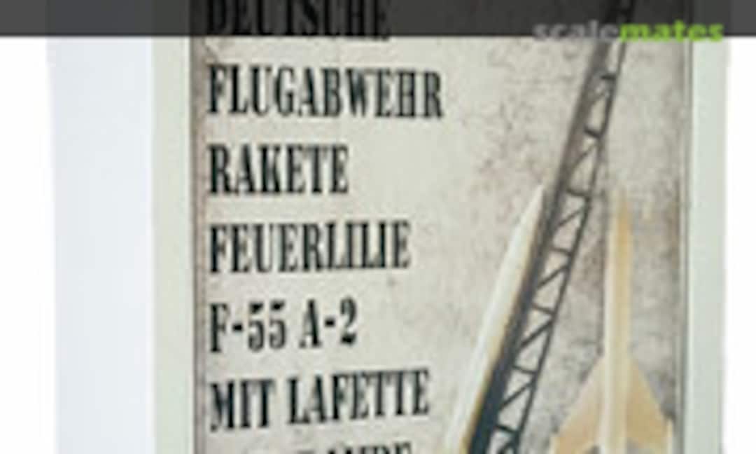 1:35 Flugabwehrrakete Feuerlilie F-55 A-2 mit Lafette (Custom-Scale 35072) 35072