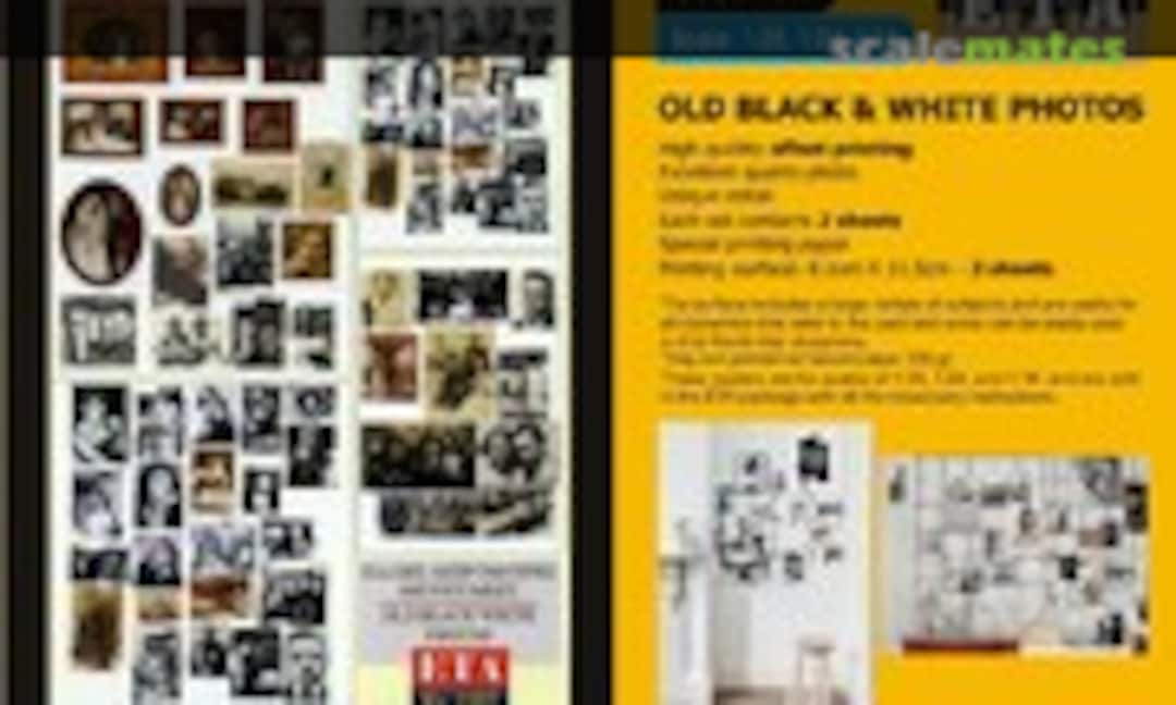 No Old Black & White Photos (ETA Diorama Accessories 1387) 1387