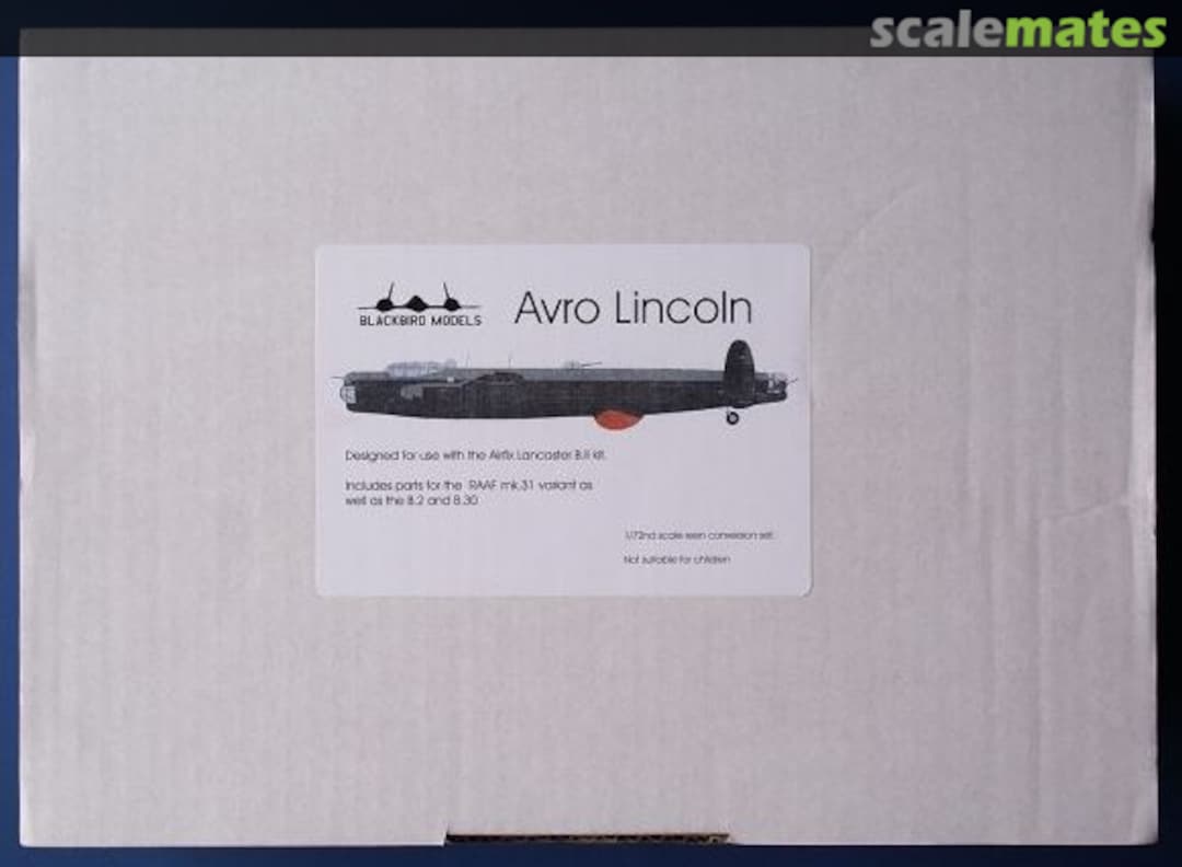 Boxart Avro Lincoln Conversion Set BMA72007 Blackbird Models Boxart Avro Lincoln Conversion Set BMA72007 Blackbird Models
