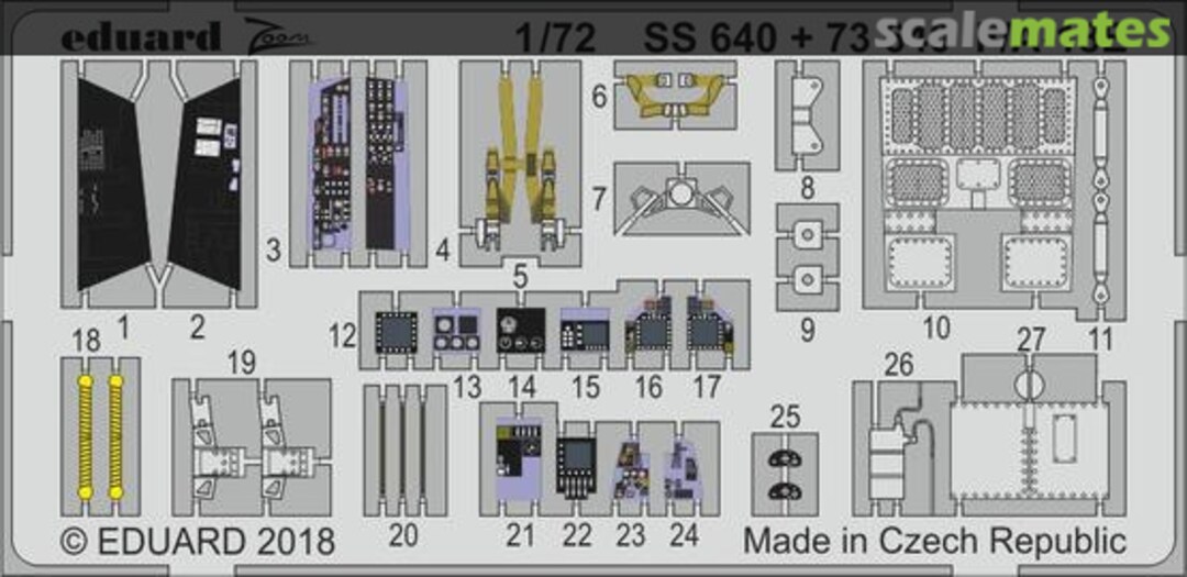 Boxart F/A-18E 73640 Eduard Boxart F/A-18E 73640 Eduard