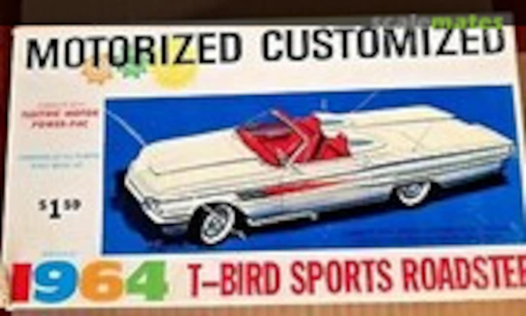 1:32 1964 T-Bird Sports Roadster (Palmer Plastics M643)
