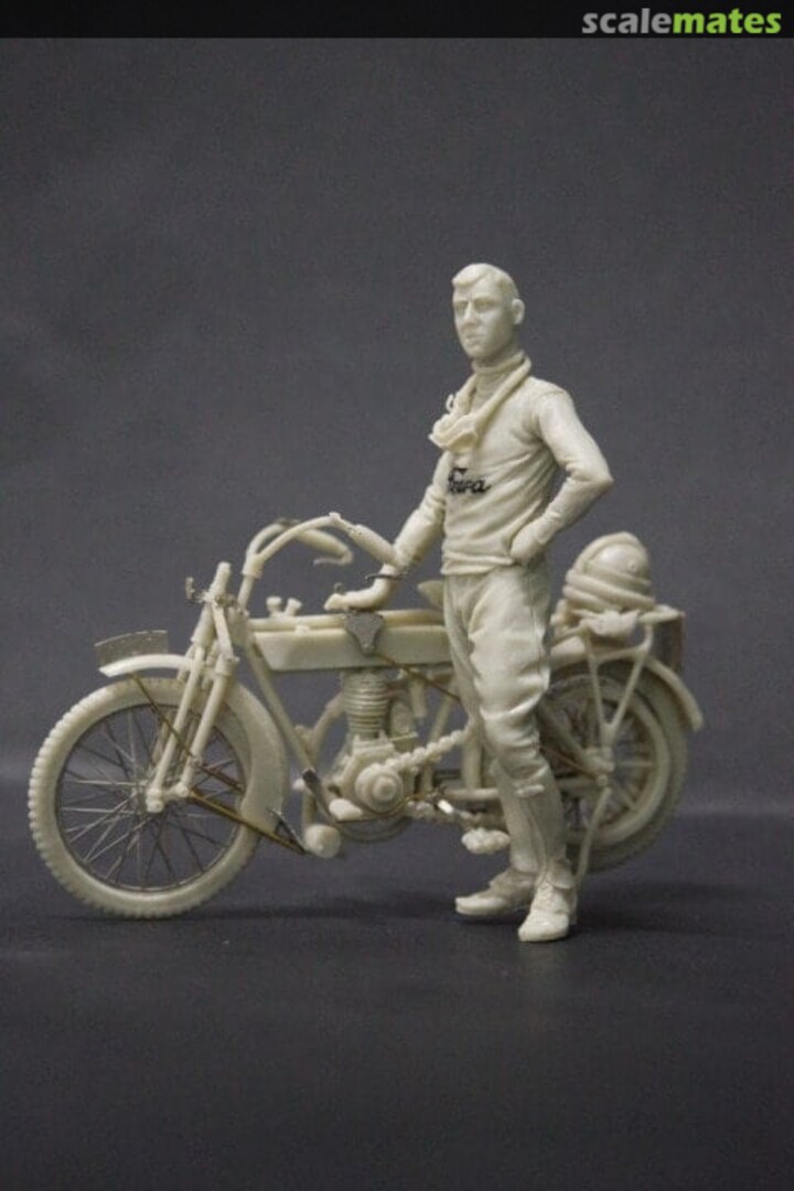 Boxart FRERA 4HP 1914 with Figure CixM015 Cix Models Boxart FRERA 4HP 1914 with Figure CixM015 Cix Models