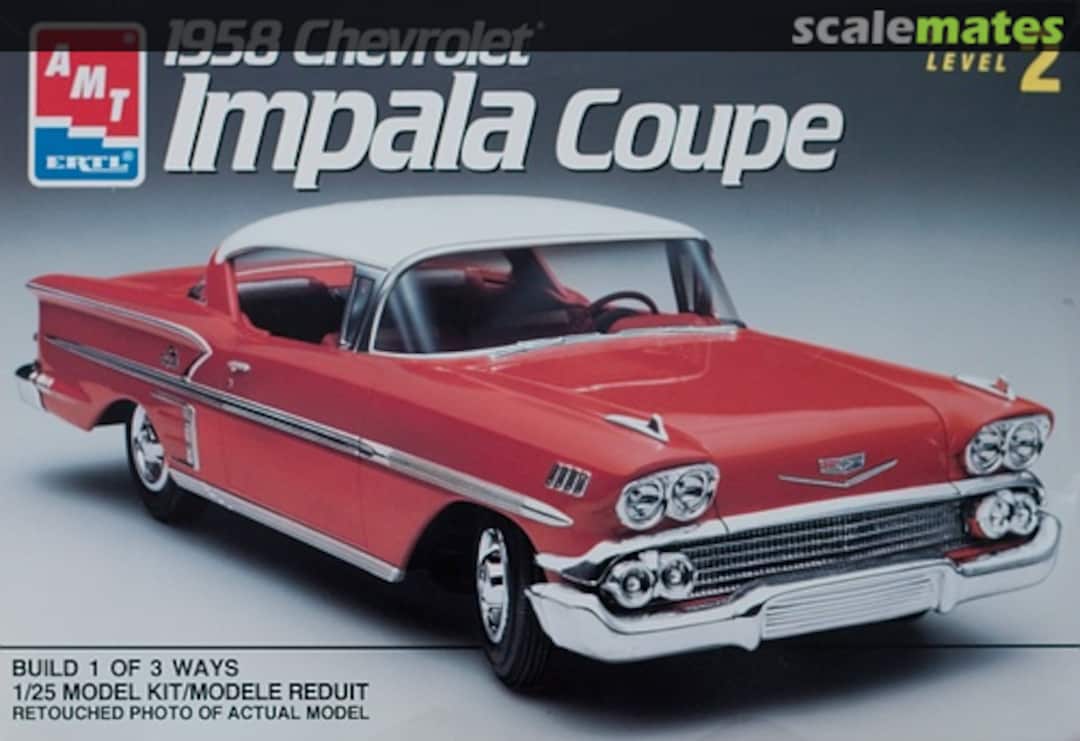Boxart 1958 Chevrolet Impala Coupe 3 'n 1 6548 AMT/ERTL Boxart 1958 Chevrolet Impala Coupe 3 'n 1 6548 AMT/ERTL