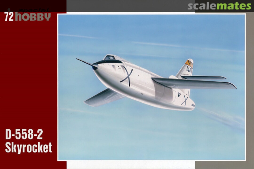 Boxart D-558-2 Skyrocket SH72163 Special Hobby Boxart D-558-2 Skyrocket SH72163 Special Hobby