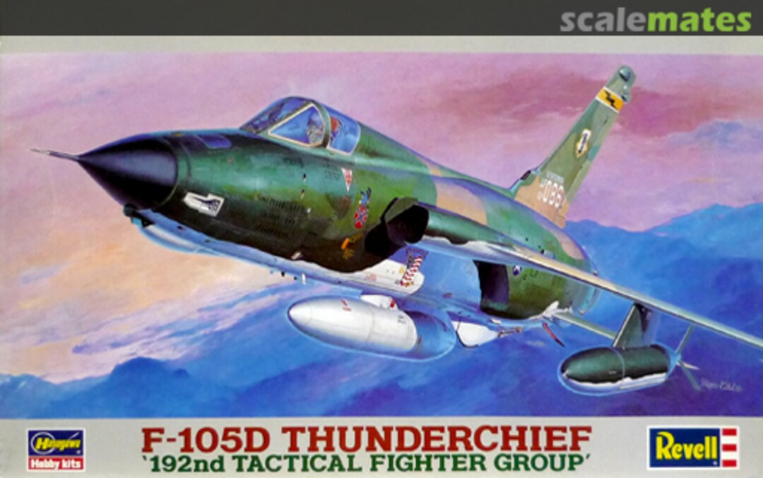 Boxart F-105D Thunderchief 86177 Hasegawa/Revell Boxart F-105D Thunderchief 86177 Hasegawa/Revell
