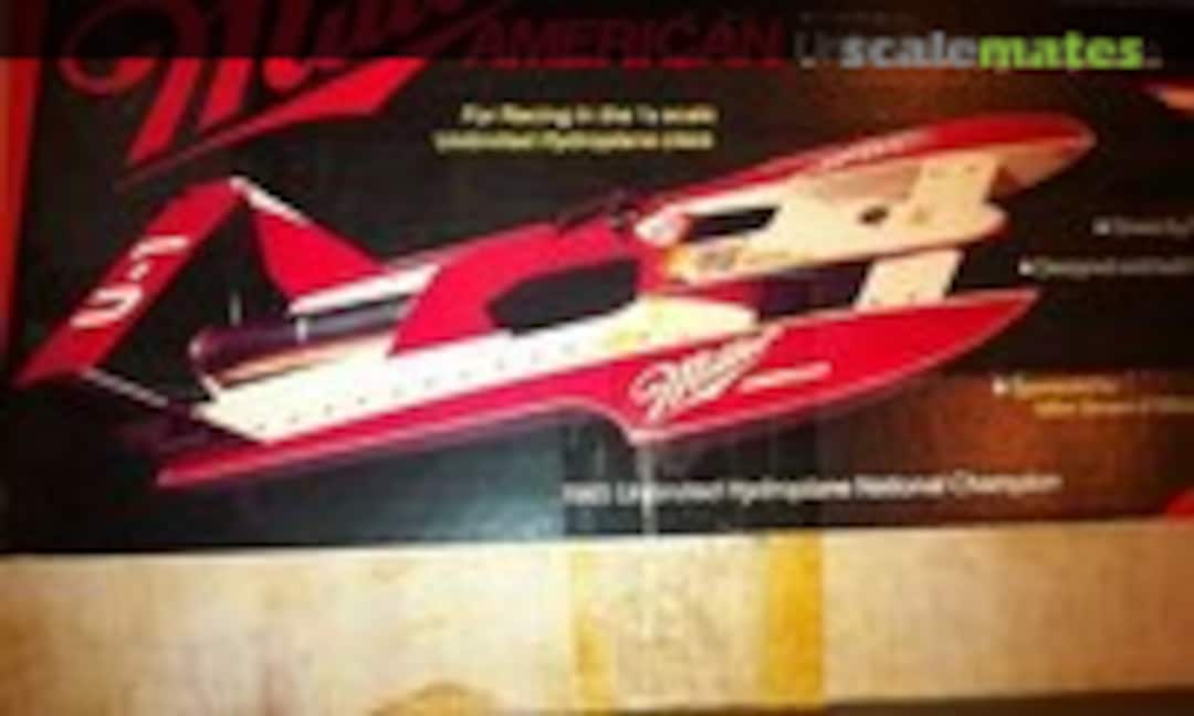 No Miller American Unlimited Hydroplane (Dumas 1322)