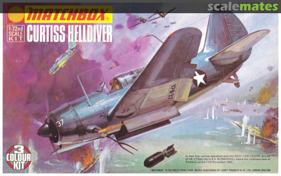 Boxart Curtiss Helldiver PK-104 Matchbox Boxart Curtiss Helldiver PK-104 Matchbox