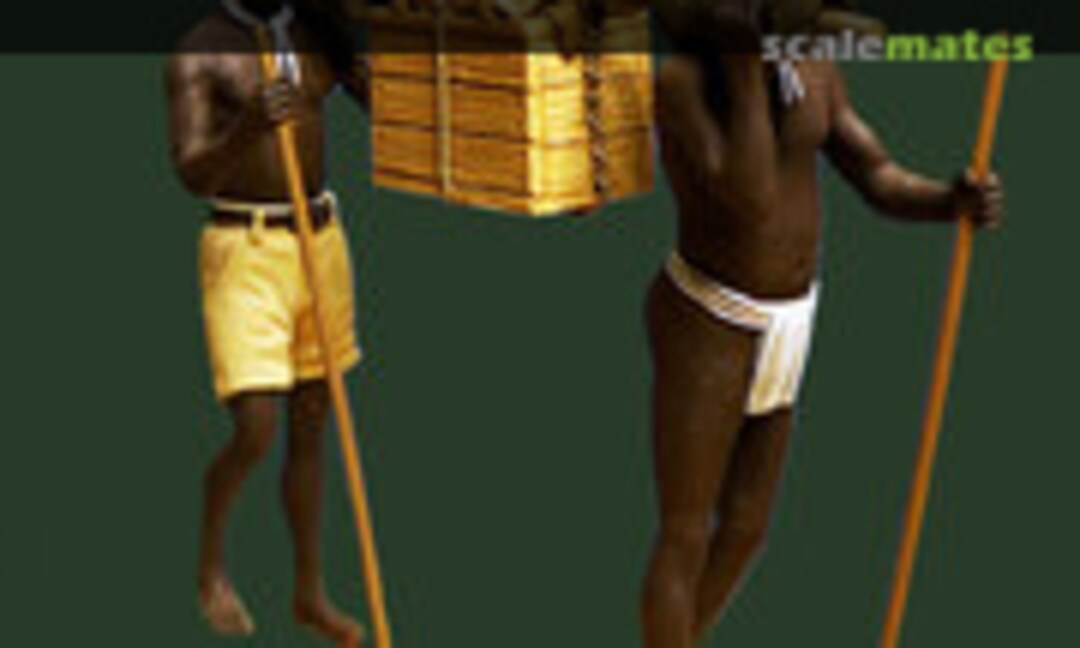 1:35 Fuzzy Wuzzy Supply Team (2 fig with crate) (Callsign Models CS35073) CS35073