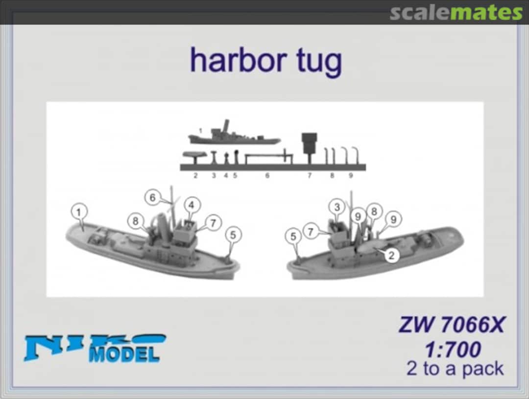 Boxart Harbor Tug ZW7066X Niko Model Boxart Harbor Tug ZW7066X Niko Model