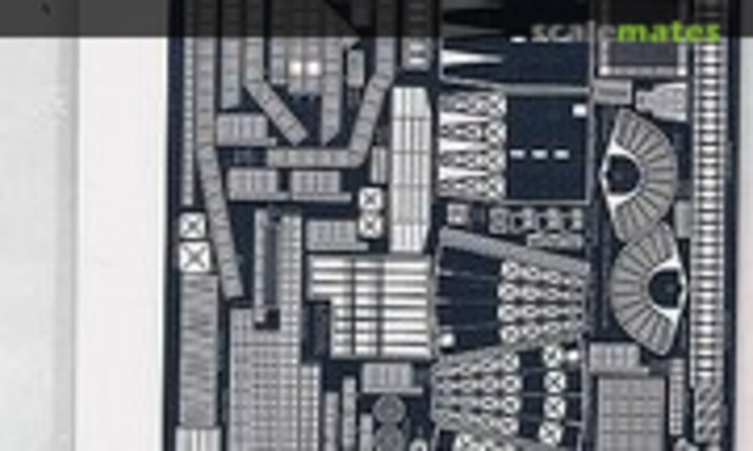 1:700 Photo-Etched Parts for Modern USN Aircraft Carrier Nimitz (Pit-Road PE-41) PE-41