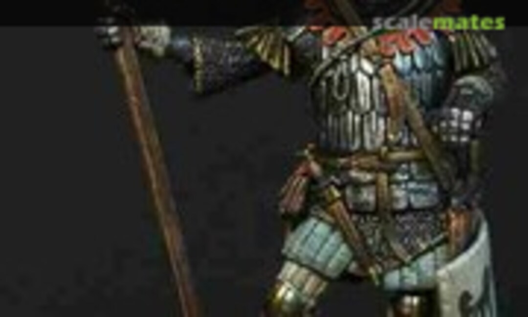 75mm Medieval warrior in grotesque armor 1325-1335year (Tin-Berlin 75-048) 75-048