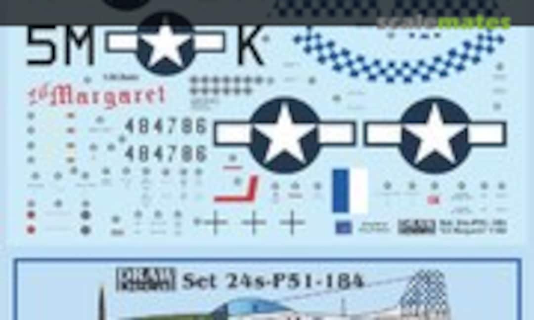 1:24 “Lil’ Margaret” F-6D (Draw Decal 24-P51-184) 24-P51-184
