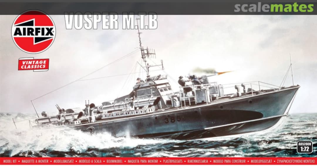 Boxart Vosper M.T.B A05280V Airfix Boxart Vosper M.T.B A05280V Airfix