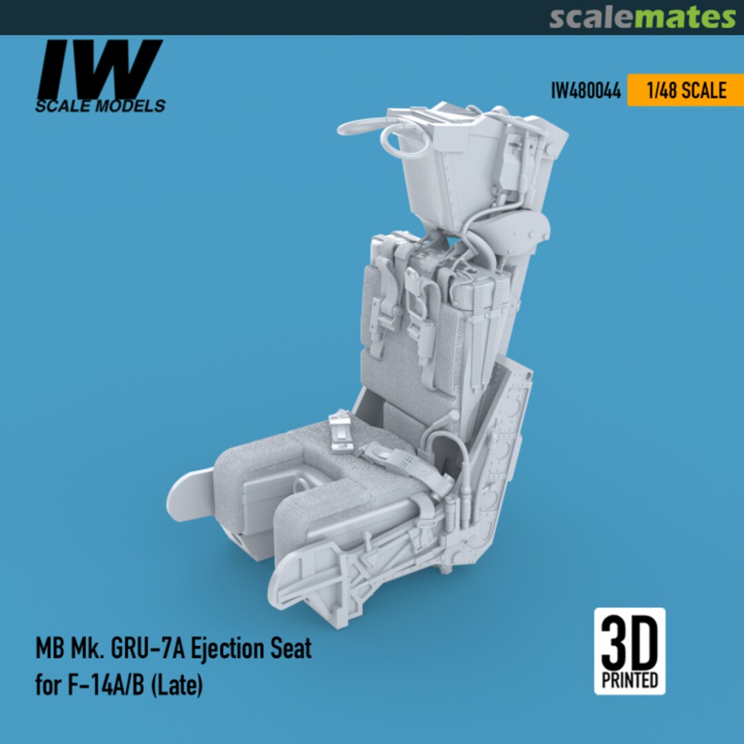 Boxart F-14A/B MB Mk GRU-7A Ejection Seat (Late) IW480044 IW Scale Models