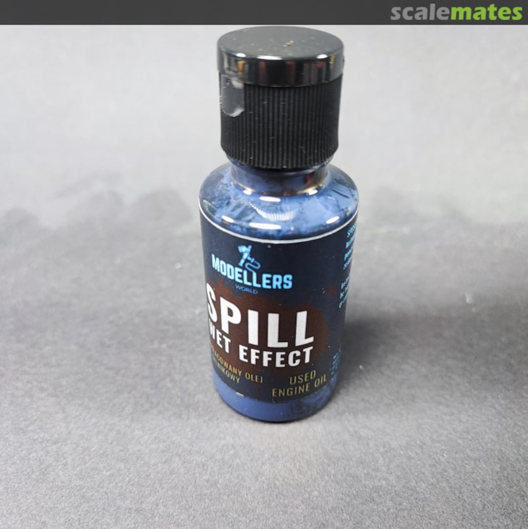 Boxart Spill Wet Effect - USED ENGINE OIL MWE-006 Modellers World Boxart Spill Wet Effect - USED ENGINE OIL MWE-006 Modellers World
