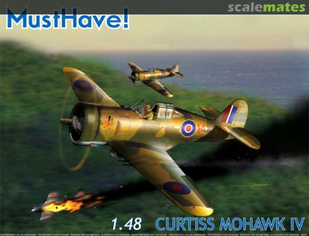 Boxart Curtiss Mohawk IV MH148001 MustHave! Models