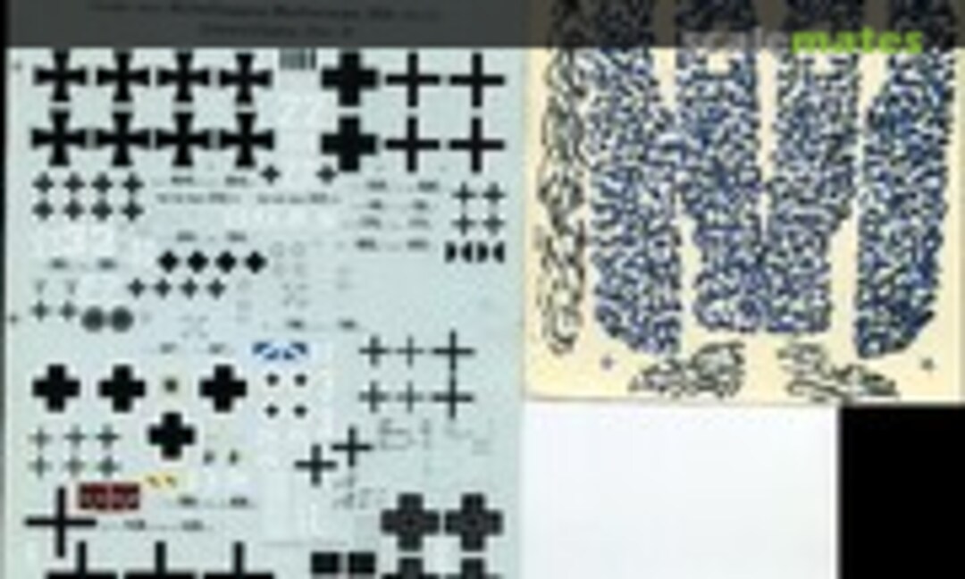 1:72 Gross- und Riesenflugzeug Markierungen 1916-18 (2) Friedrichshafen (2) (Americal/Gryphon 62) 62