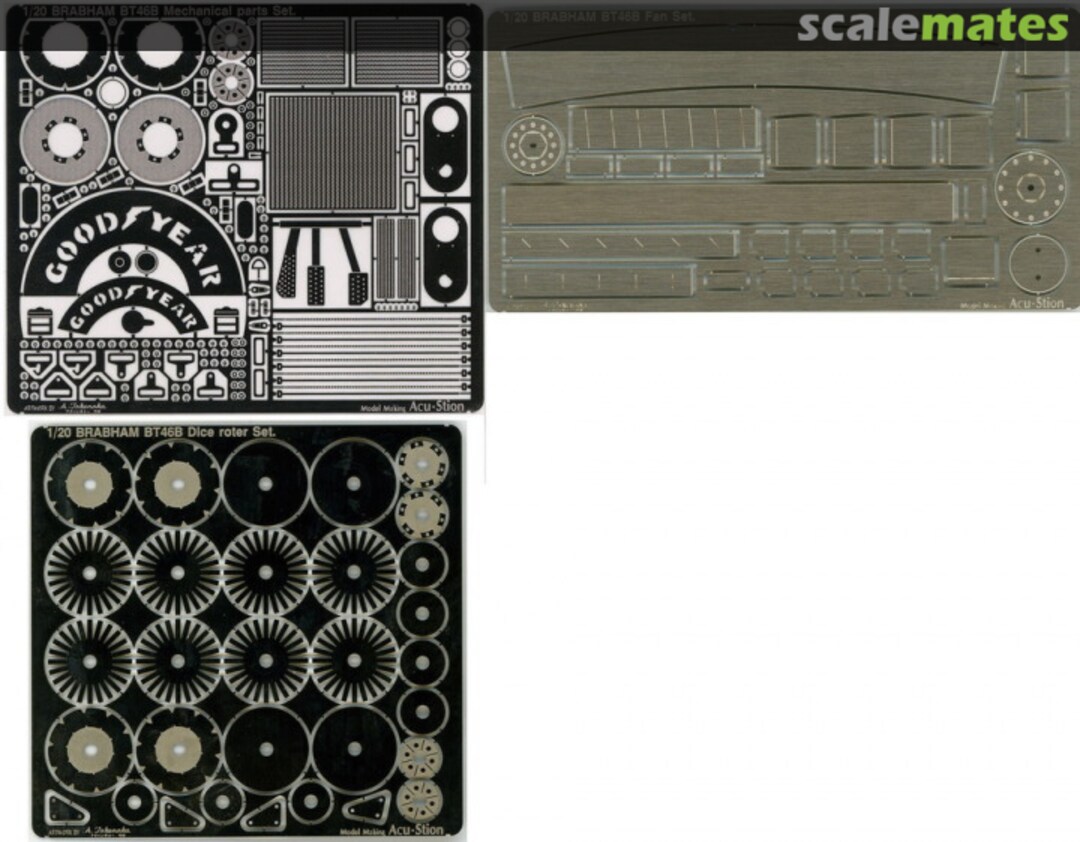 Boxart Brabham BT46B 3set (Photo-Etched) ACS09666 Acu-Stion Boxart Brabham BT46B 3set (Photo-Etched) ACS09666 Acu-Stion