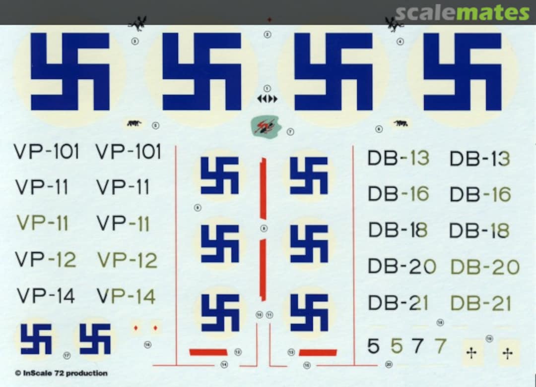 Boxart Ilyushin DB-3M in Finnish Air Force Service 1940-44 AC033 InSCALE 72 Boxart Ilyushin DB-3M in Finnish Air Force Service 1940-44 AC033 InSCALE 72