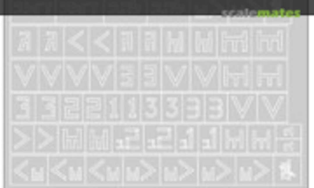 1:35 IDF Puma APC Mask Stencils (DN Models 35/827-018) 35/827-018