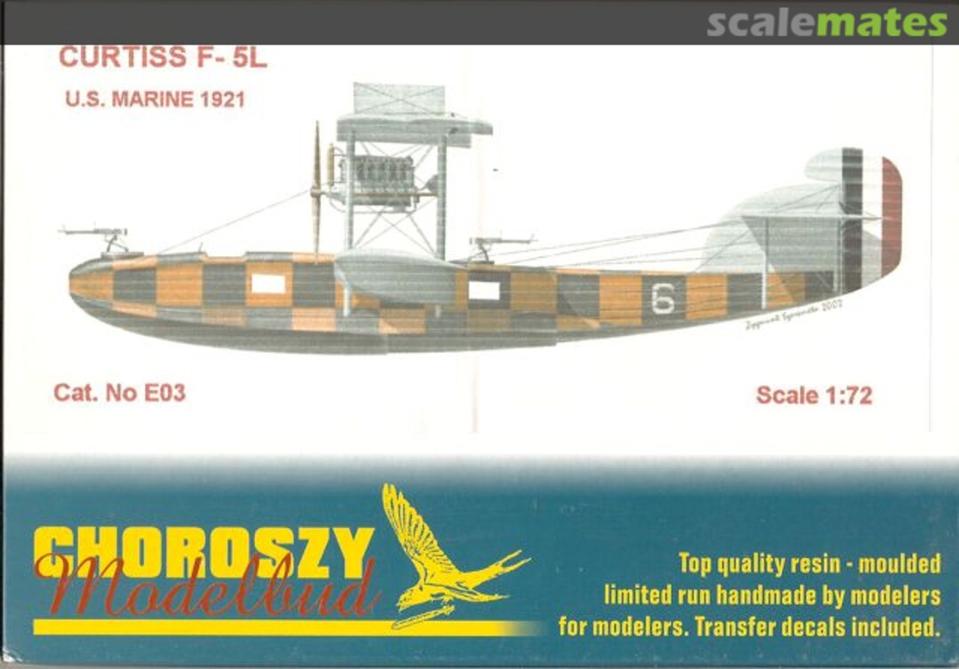 Boxart Curtiss F-5L E03 Choroszy Modelbud