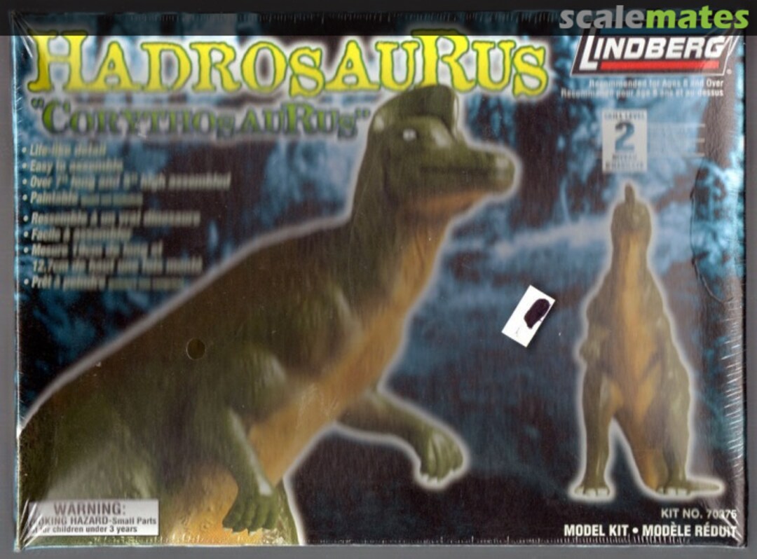 Boxart Hadrosaurus / Corythosaurus 70375 Lindberg Boxart Hadrosaurus / Corythosaurus 70375 Lindberg