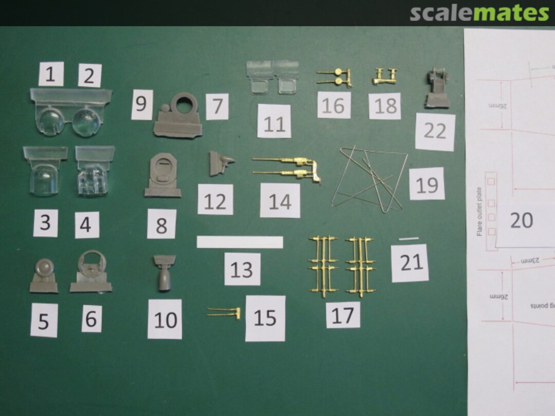 Contents Lincoln Enhancement Set RRR72159 Red Roo Models Contents Lincoln Enhancement Set RRR72159 Red Roo Models