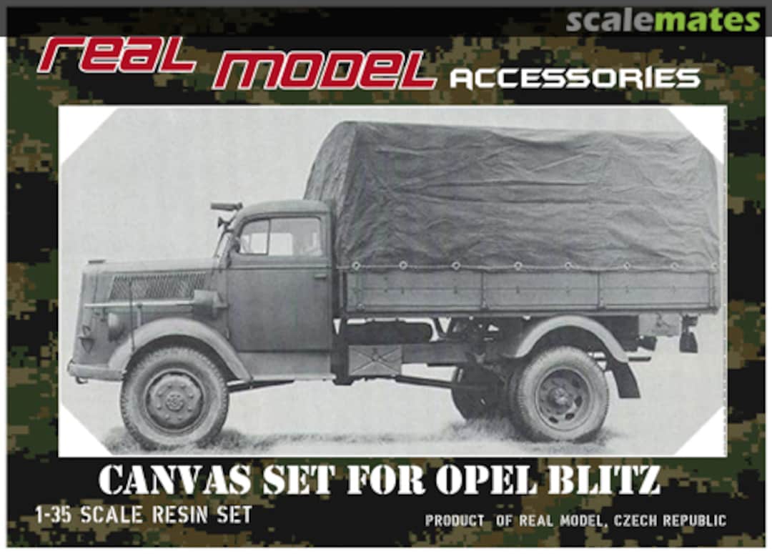 Boxart CANVAS SET FOR OPEL BLITZ RMA35069 Real Model Boxart CANVAS SET FOR OPEL BLITZ RMA35069 Real Model