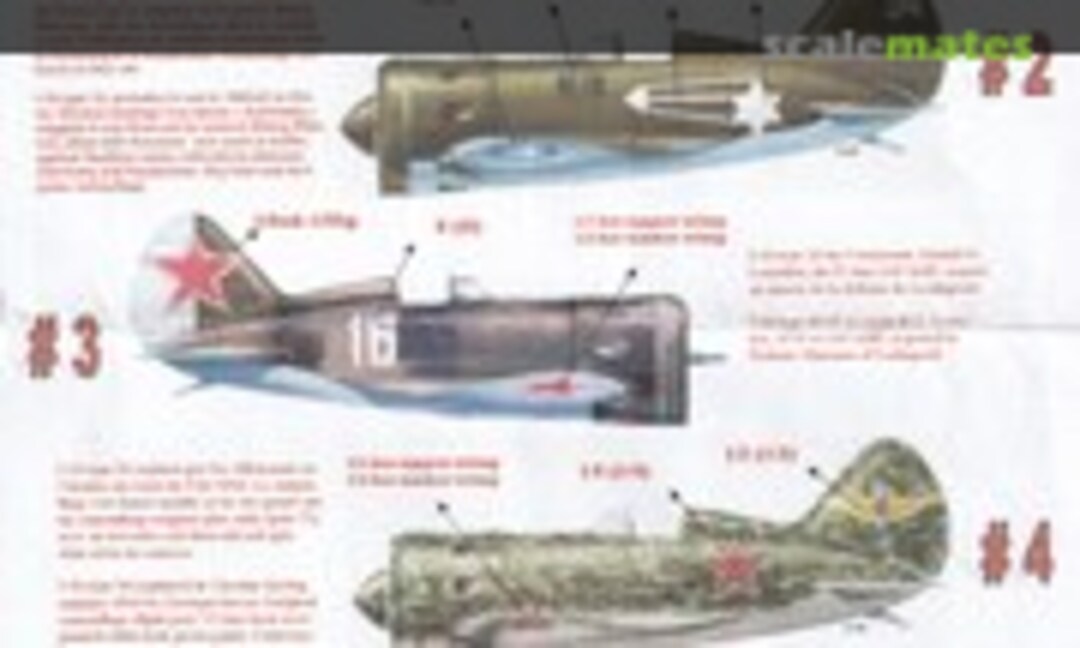 1:72 Le Polikarpov I-16 - Type 10 (Contact-Resine CR72002) CR72002