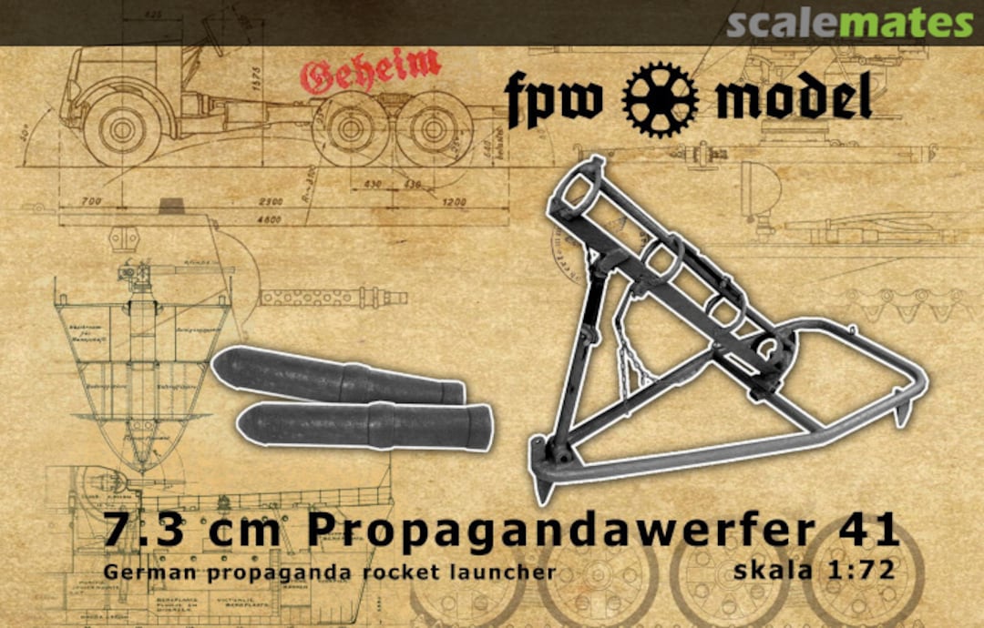 Boxart 7.3 cm Propagandawerfer 41 72250 FPW Model Boxart 7.3 cm Propagandawerfer 41 72250 FPW Model