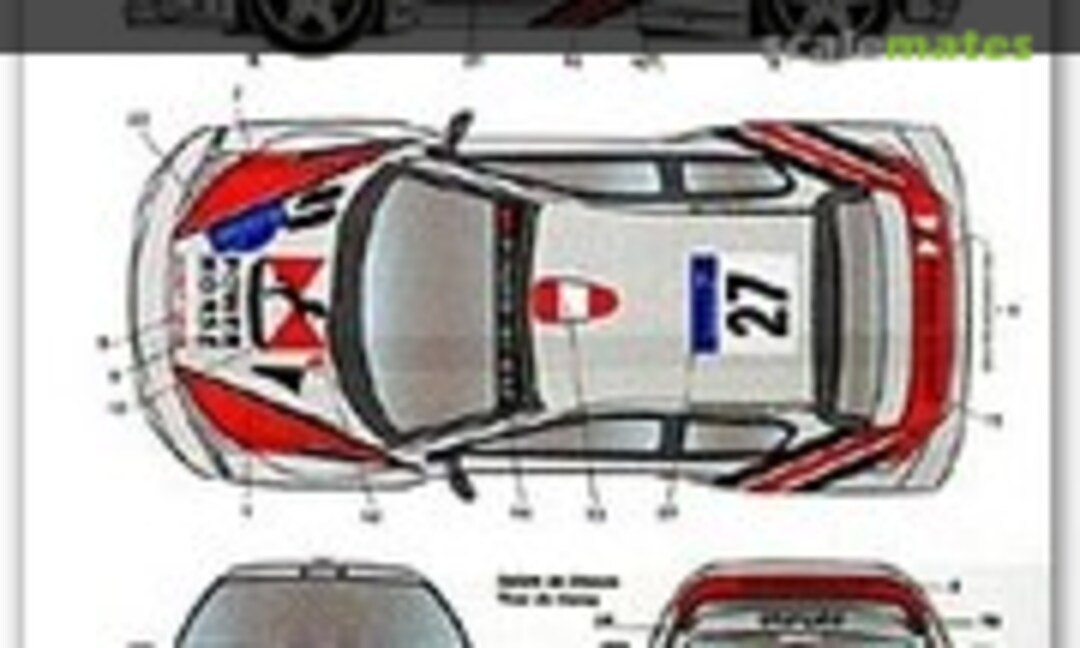 1:24 Peugeot 206 WRC [BT 313 HR] &quot;Power Horse&quot; (Studio27 ST27-DC561C)