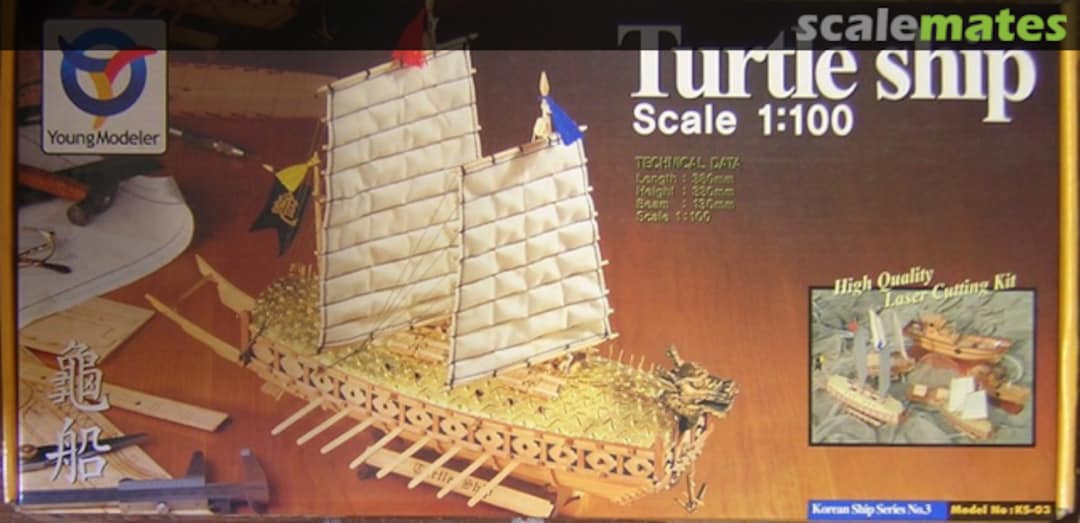 Boxart Turtle Ship KS-03 YoungModeler Boxart Turtle Ship KS-03 YoungModeler