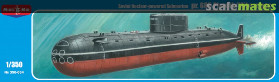 Boxart Project 685 Plavnik - Mike Class 350-034 MikroMir Boxart Project 685 Plavnik - Mike Class 350-034 MikroMir