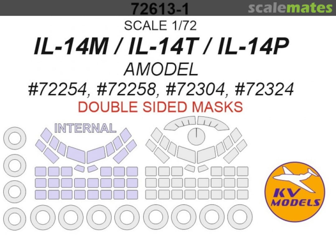 Boxart Il-14M/T/P 72613-1 KV Models