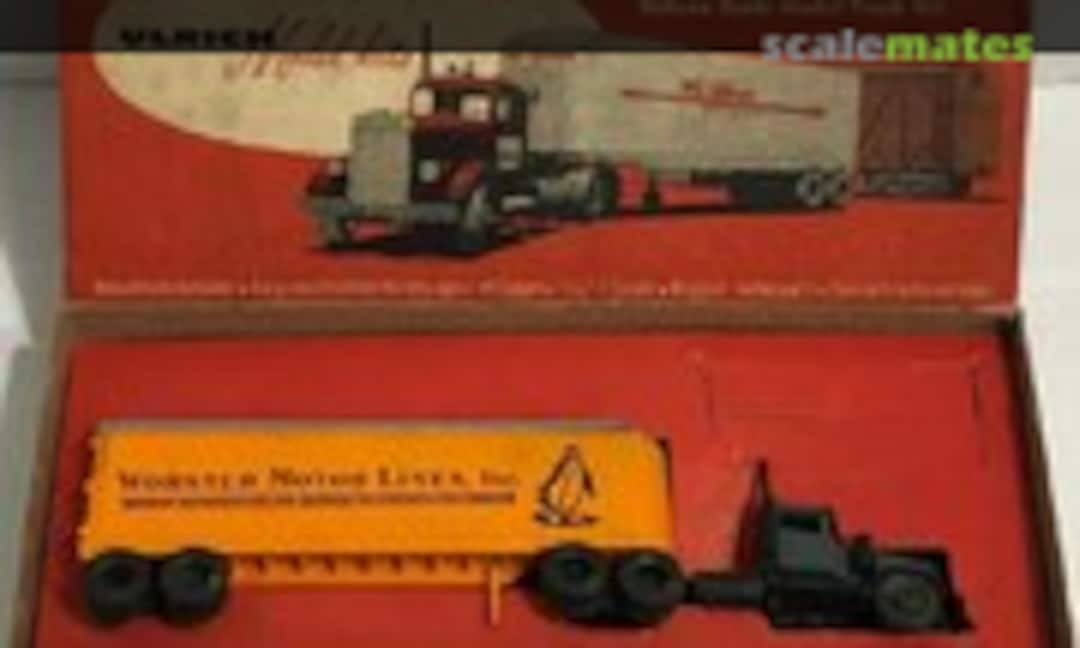 1:87 Worster Van with Kenworth Tractor (Ulrich Model Kits )