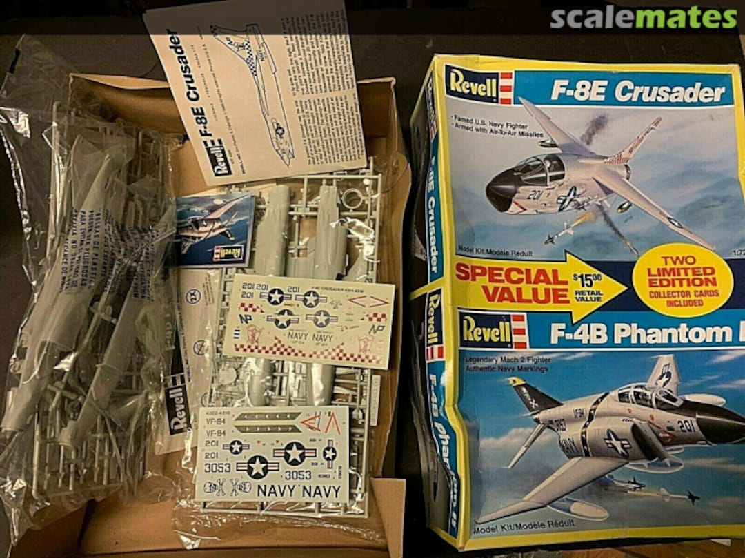 Contents F-8E Crusader & F-4B Phantom II 6167 Revell Contents F-8E Crusader & F-4B Phantom II 6167 Revell