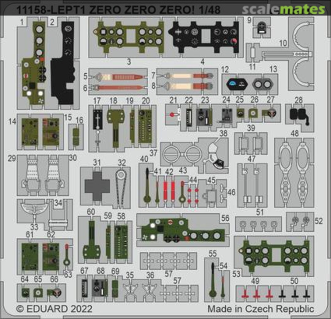 Boxart Zero Zero Zero! ( A6M2 type 21) PE-Set 11158-LEPT Eduard Boxart Zero Zero Zero! ( A6M2 type 21) PE-Set 11158-LEPT Eduard